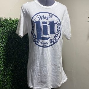 Country Deep White T Sz Med